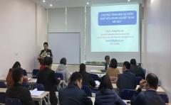 Khai giảng lớp tập huấn Khai giảng lớp tập huấn