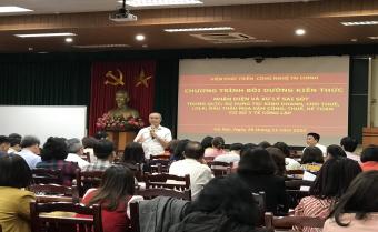 Khai giảng lớp bồi dưỡng kiến thức dành cho các cơ sở Y tế công lập tại TP Hà Nội tháng 11 năm 2020